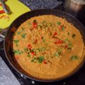 Daniel Simmonds's cooksnap of when they made Jamaican Jackfruit Curry.
