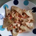El cooksnap de Carol Guerra cuando hizo Totopos con huevo y salsa ranchera.