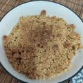 Cooksnap dari kikyakbarini untuk resep Banana Caramel Crumble