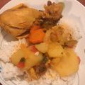 El cooksnap de Dina Luz cuando hizo Pollo guisado.