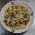 潘俊霖的(簡單料理) 的 干貝醬炒高麗菜 cooksnap