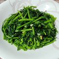 戒空-火候熬出珍味🇹🇼Taiwan, Republic of China 的 蒜炒空心菜（水炒法） cooksnap