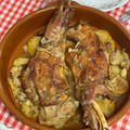 El cooksnap de Anyi cuando hizo Paletilla de cordero al horno en salsa de vino blanco al romero.
