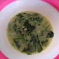 Cooksnap dari dirawesome untuk resep Bayam masak santan