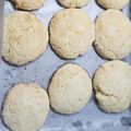 El cooksnap de Claudia Díaz cuando hizo Galletitas de limón y coco.