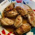 El cooksnap de Andrés cuando hizo Alitas de pollo con miel en salsa bbq.