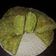 El cooksnap de Silvina Saucedo cuando hizo Pan Shrek (con espinaca).