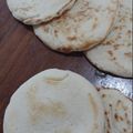 El cooksnap de Verito Fernandez cuando hizo Pan árabe en sartén.