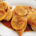 El cooksnap de Irene-Guirao cuando hizo Pollo con limón caramelizado en miel.