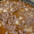 El cooksnap de Melissa HG cuando hizo Carne molida con papas.