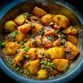 titir chowdhury's cooksnap of when they made আলুর দম(Aloo dum recipe in Bengali).