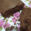 El cooksnap de Rocío Belén cuando hizo Budín de chocolate vegano.