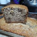 El cooksnap de Stella Maris Loreto cuando hizo Budín de banana con chocolate y nuez.