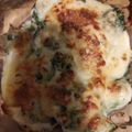 El cooksnap de Noemi cuando hizo Brócoli con “bechamel” gratinada.