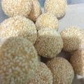 Cooksnap dari Sri Haryanti untuk resep Onde onde wijen (dgn sisa bubur kacang ijo)