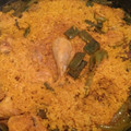 El cooksnap de vane cuando hizo Paella Valenciana.