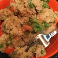 Shari's cooksnap of when they made Easy one pan bacon fried rice.