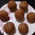 Manjula Sivakumar's cooksnap of when they made தலைப்பு : வாழைக்காய் கோலா உருண்டை.