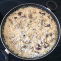 El cooksnap de David cuando hizo Risotto de setas y champiñones.