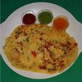 Vanika Agrawal's cooksnap of when they made Besan Ka cheela.