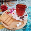 کوک اسنپ ناهید بانو👩🏻‍🍳 بعد از امتحان کردن چای خوشرنگ با لبو (چای لبو)🥰.