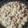 El cooksnap de Lau cortes cuando hizo Pechuga en salsa de especias.