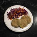El cooksnap de Cele Vecchio cuando hizo Milanesas de zapallito verde rellenas.