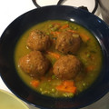El cooksnap de Nines Reoyo cuando hizo Albóndigas de pollo a la cerveza con cúrcuma🍗🍺.