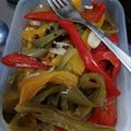 El cooksnap de Silvia cuando hizo Conserva agridulce de morrones.