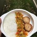 Cooksnap dari nabila aidid untuk resep MPASI 8M+ : Orak Arik Telur Wortel Brokoli dan Tahu Goreng