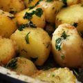 Krisztina Sinkó Cooksnap-ja, amikor elkészítette a(z) Serpenyős petrezselymes krumpli receptet.