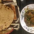 Laweeza Shaikh's cooksnap of when they made Palak Gosht.