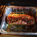 El cooksnap de Linda Arabey Moncada cuando hizo Pierna de cerdo enchilada / adobada.