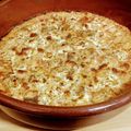 El cooksnap de Niko Vicioso cuando hizo Pizza con base de coliflor.