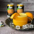 Cooksnap Dapur Yusfarisyia semasa beliau membuat Orange McFizzy Slushy.