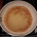 El cooksnap de Marcela de Morrison cuando hizo Harcha (pan de sémola marroquí).