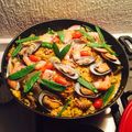 El cooksnap de Aldo Elias Marin cuando hizo Paella valenciana.