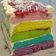 Cooksnap dari Bunda Cici untuk resep Rainbow Cake Kukus Ny.Liem