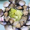 騰駿馬迷 的 高麗菜佐蛤蜊 cooksnap