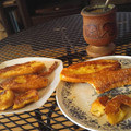 El cooksnap de Carolina Dossi cuando hizo Tostadas francesas o torrejas con pan baguette/flauta.
