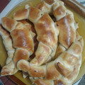 El cooksnap de Carla Gonzalez cuando hizo Medialunas de manteca.