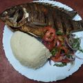 Winnie Aducxer's cooksnap of when they made Fried Fish, Kales with Ugali.