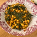El cooksnap de Soraya F. cuando hizo Espinacas con garbanzos estilo sevillano.