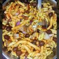 Raman Nager का कुकस्नैप जब उन्होंने चाइनीज भेल (Chinese bhel recipe in Hindi) बनाया था।