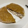 El cooksnap de Maria cuando hizo Quesadillas de pollo con nata y arándanos rojos.