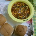 Rekha Varsani's cooksnap of when they made Misal pav.