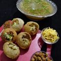 Disha Prashant Chavda's cooksnap of when they made પાણીપૂરી (Panipuri Recipe In Gujarati).