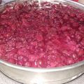 El cooksnap de Erika Matta cuando hizo Cheesecake de frutos rojos.