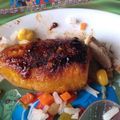El cooksnap de Nathalia Ballen cuando hizo Plátano maduro caramelizado.