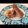 Cooksnap από Μαρία στη συνταγή Ρολά με ψωμί του τόστ και καραμελωμένα μήλα στο φούρνο